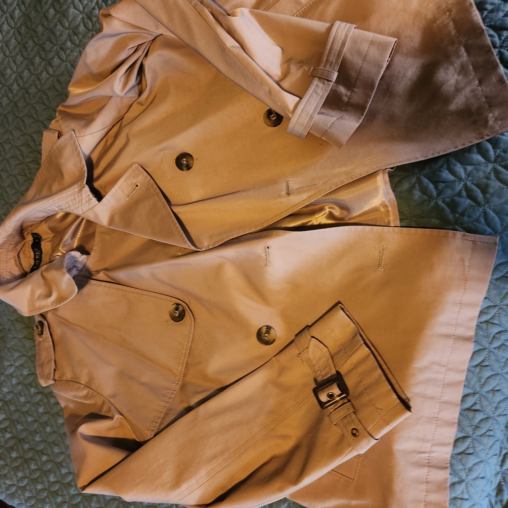 Ralph Lauren Tan Trench Jacket